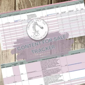 Content for Sale Tracker – Multi-Platform Organizer for Adult Creators