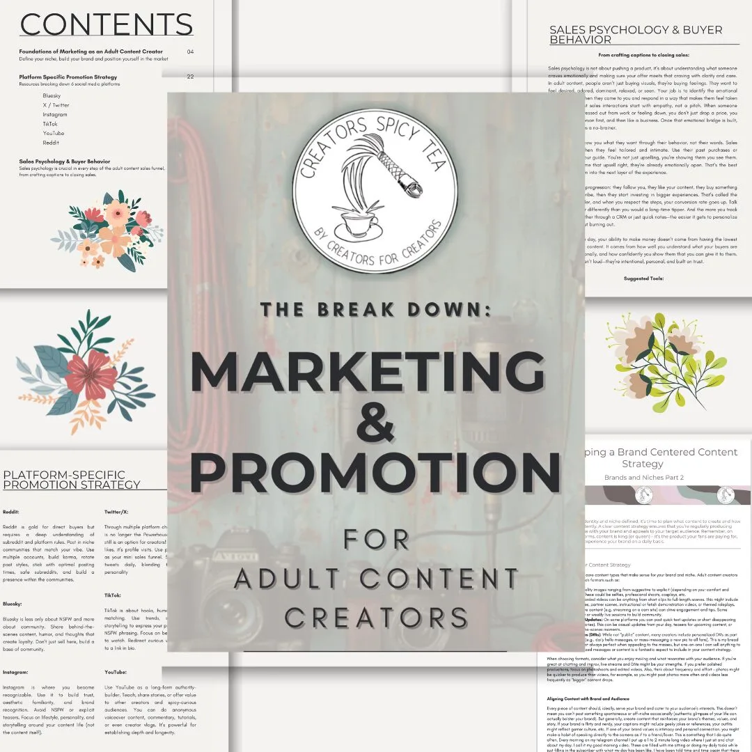 Marketing & Promo Guide for Adult Content Creators