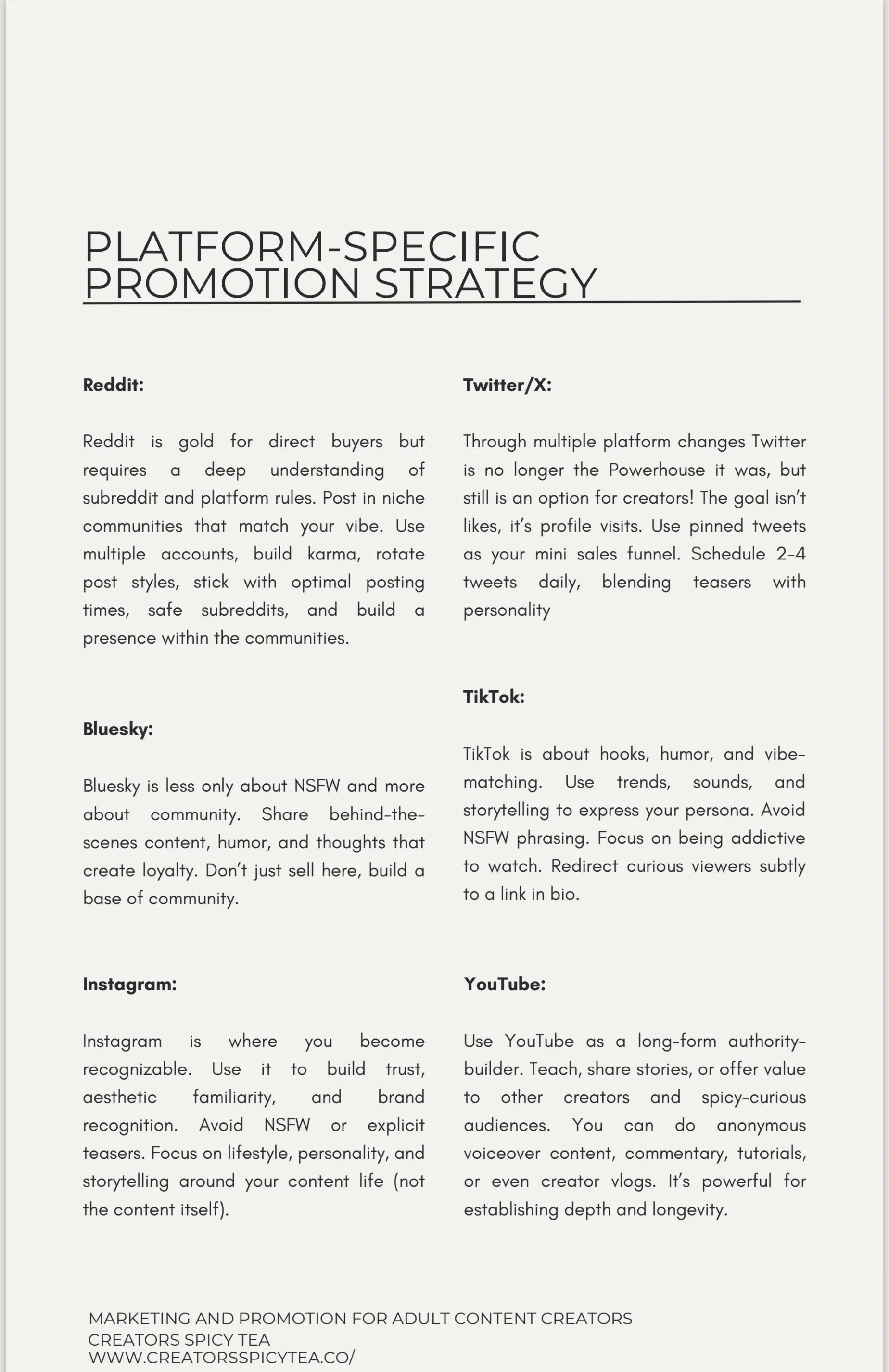 Marketing & Promo Guide for Adult Content Creators - Image 7