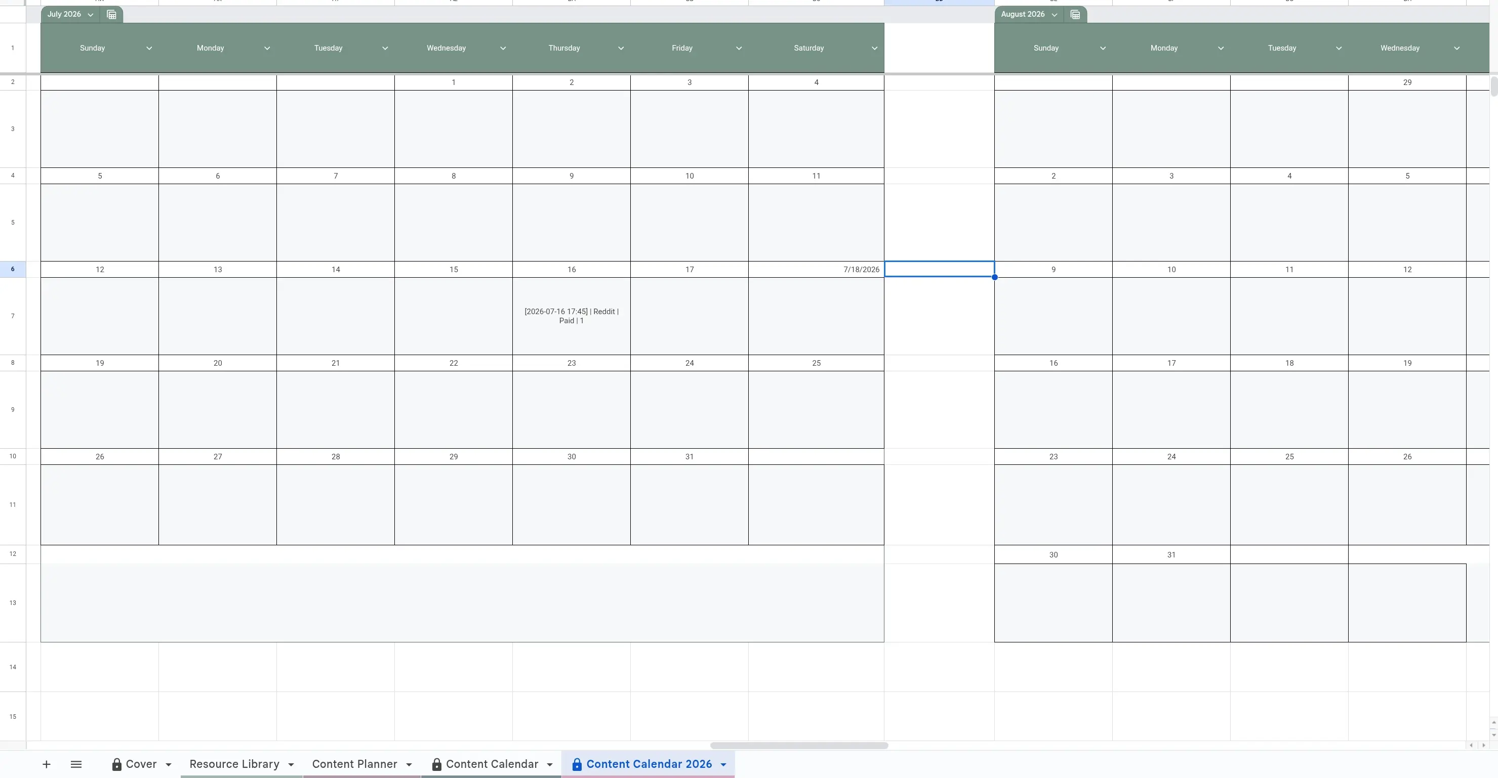 Content Calendar and Planner for Adult Creators - Image 4